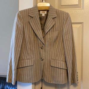 Linen stripe jacket